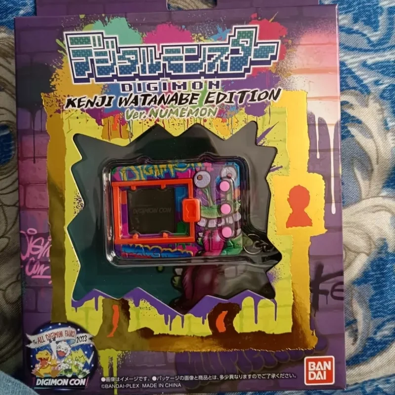 Bandai Pb Digimon Digital Monster Pendulum Numemon Kenji Watanabe Version Portable Virtual Pet Keychain For Collectors