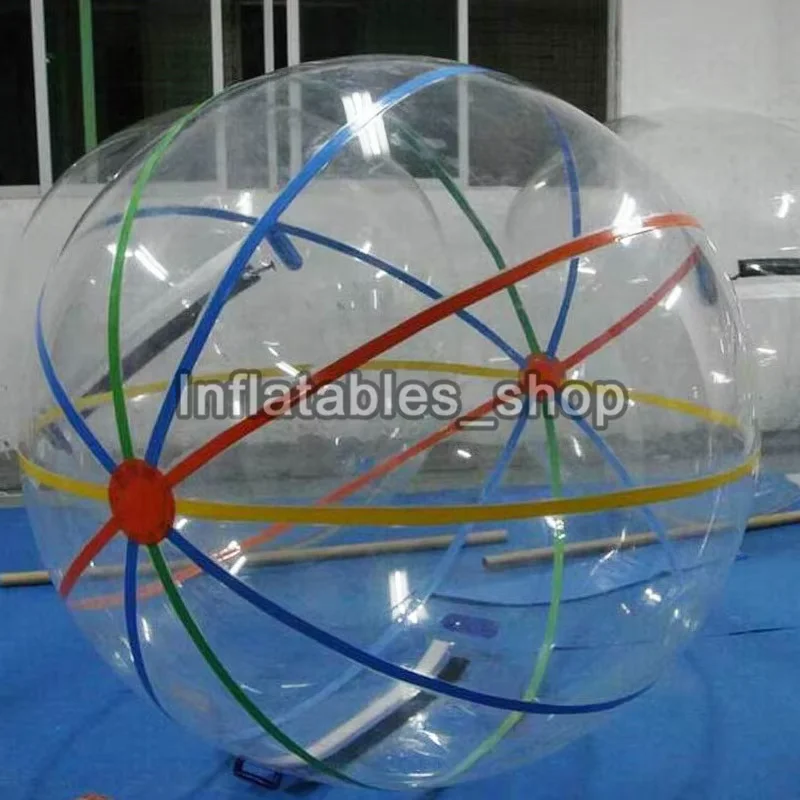 Water walking Ball Toy Ball With PVC 1.0mm and Germany TIZIP Zipper Of 2m Diameter For 1-2 Persons