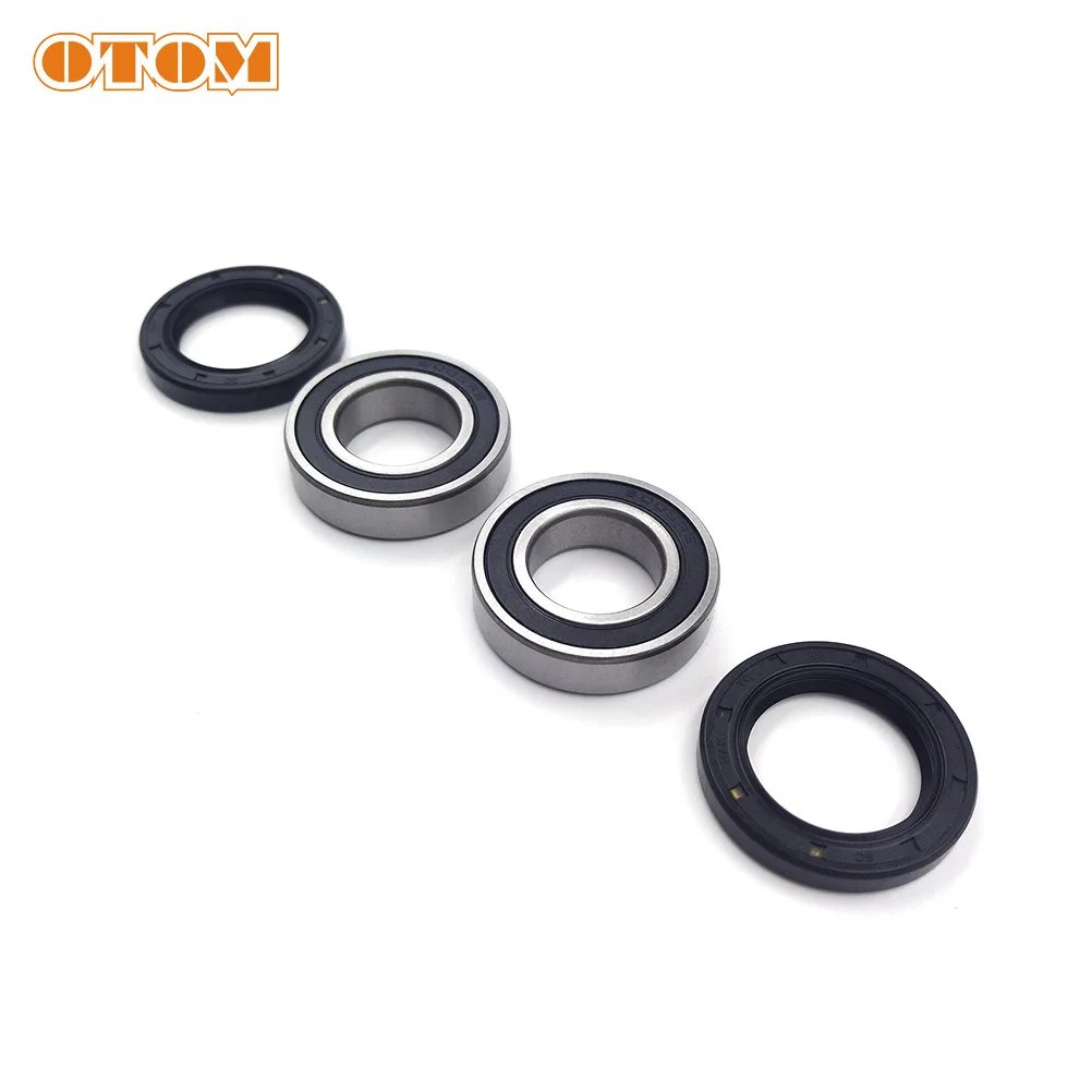 OTOM Motorcycle Front Rear Wheel Hub Oil Seal Bearing Set For KTM EXC200 SX300  XC150 CR125 HUSQVARNA TC250 FC450 FE250 FE390E