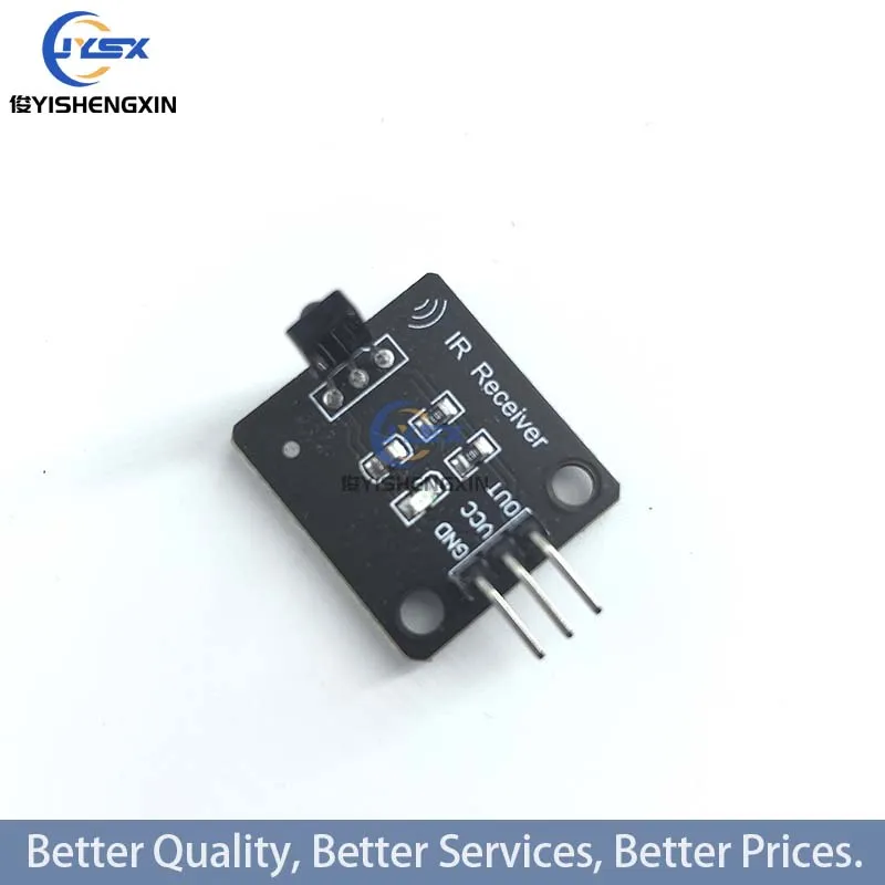 Modulo trasmettitore a infrarossi IR da 10 pezzi modulo sensore ricevitore a infrarossi digitale Ir 38khz per blocco da costruzione elettronico Arduino