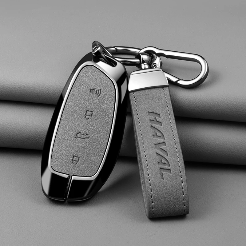 Great Wall Hover Hover H5 H3 H2 H6 H7 H8 H9 2024 F7x F7H M6 M4 Kugou Plus Owl Dragon MAX F7 Zinc Alloy Leather Car Key Case