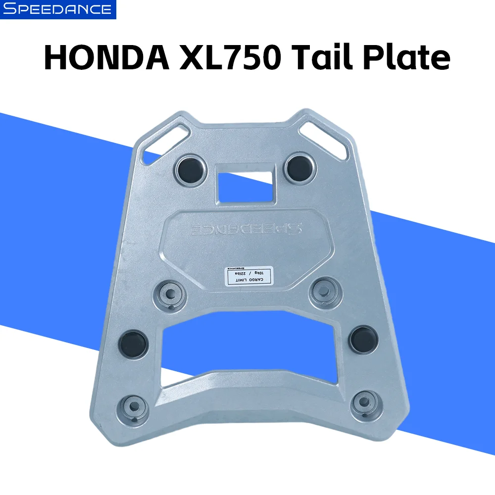 High Quality Aluminum Rear Rack for Honda XL750 Motorcycle, Fits OEM Top Case, Durable & Heavy-Duty Construction