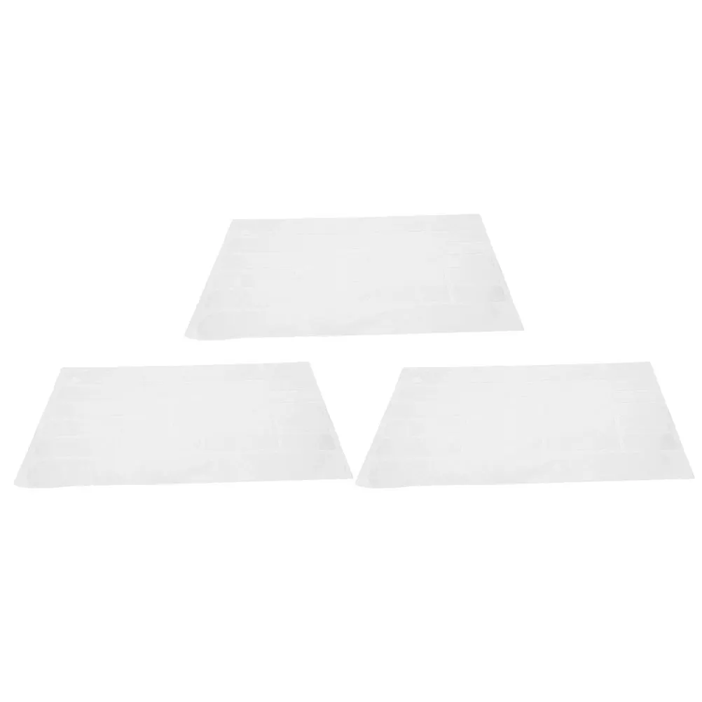 3Pcs Bicycle Protective Film Scratch-Resistant Chain Sticker Decal Easy Clean Long-Lasting Bicycle Protective Film