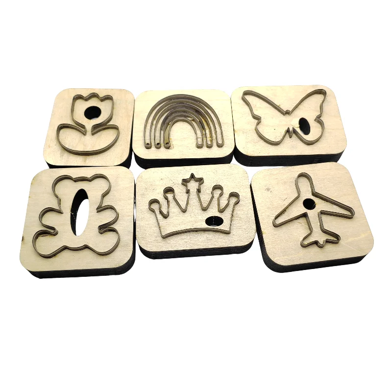 

Custom Design Leather Cutting Dies - Precision Laser Metal Blade Mold for DIY Wallet, Shoes, Handbag, Handcraft, Gift & Scrapboo