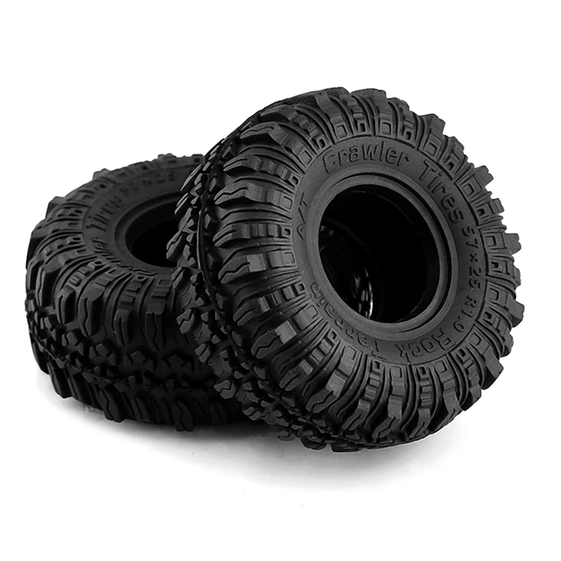 2/4 шт., резиновые шины для радиоуправляемого гусеничного автомобиля