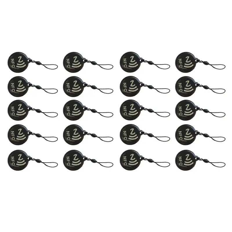 B29C-20Pcs Tags Lable Ntag213 13.56Mhz Smart Card For All Enabled Phone Smart Business Card 31.5X28mm A