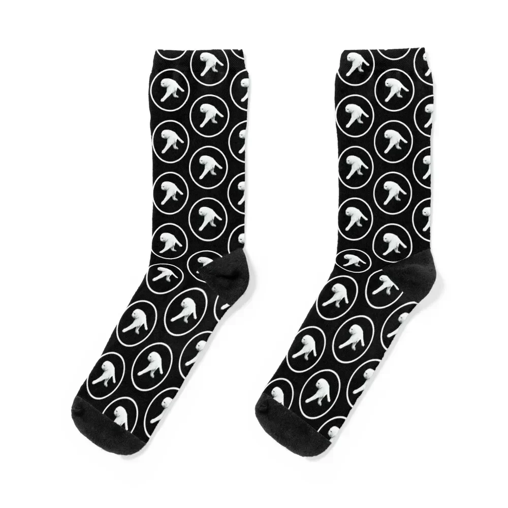 

Aphex Twin - Two legged cat (white logo) Socks warm winter custom sports Thermal man winter winter thermal Mens Socks Women's