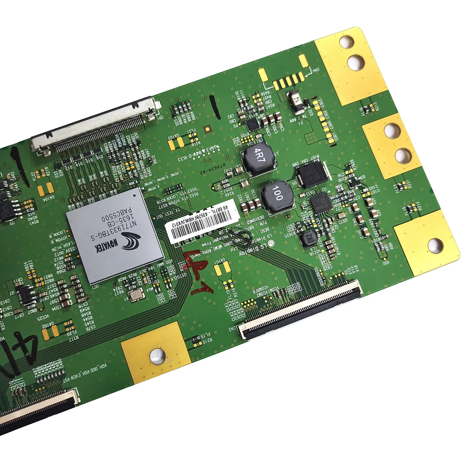 100% Test Work V16_49UHD 6870C-0598A T-CON Board for 43