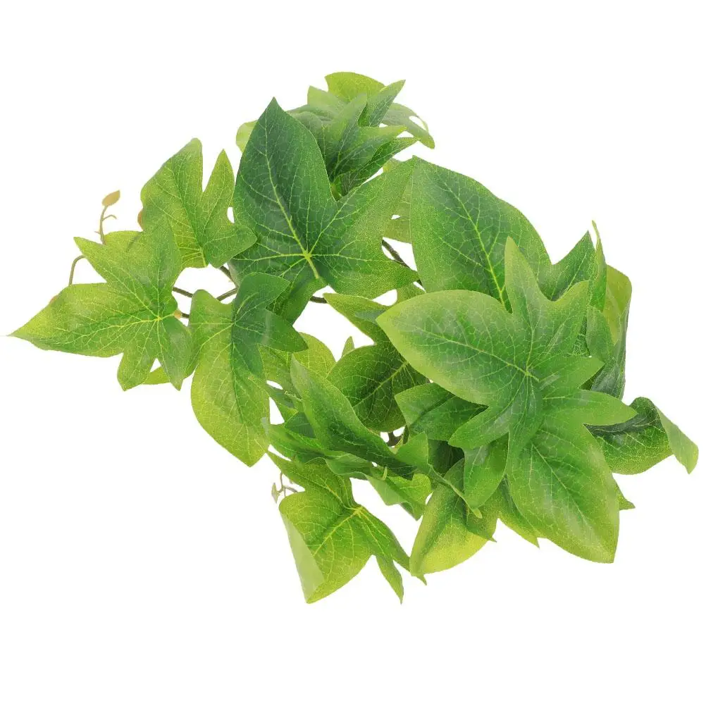 

Artificial Hanging Plants Reptile Terrarium Decor Lifelike Easy Clean Safe Material Practical Ornament Pet Supplies