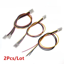 2Pcs/lot ITX FDD Floppy 4Pin Female 2.54mm to 2X4Pin Female dual 4Pin small 4pin Converter power supply Leads Cable Cord 20/30CM