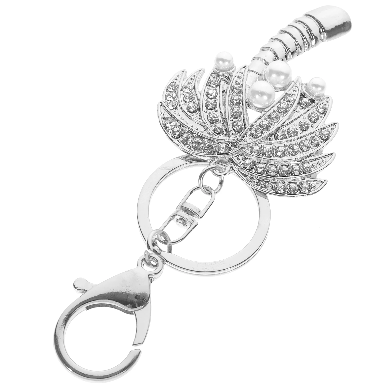 

Coconut Tree Keychain Beach Bag Mobile Phone Accessories Ring Chains Keychains for Backpacks Girls Cell Miss