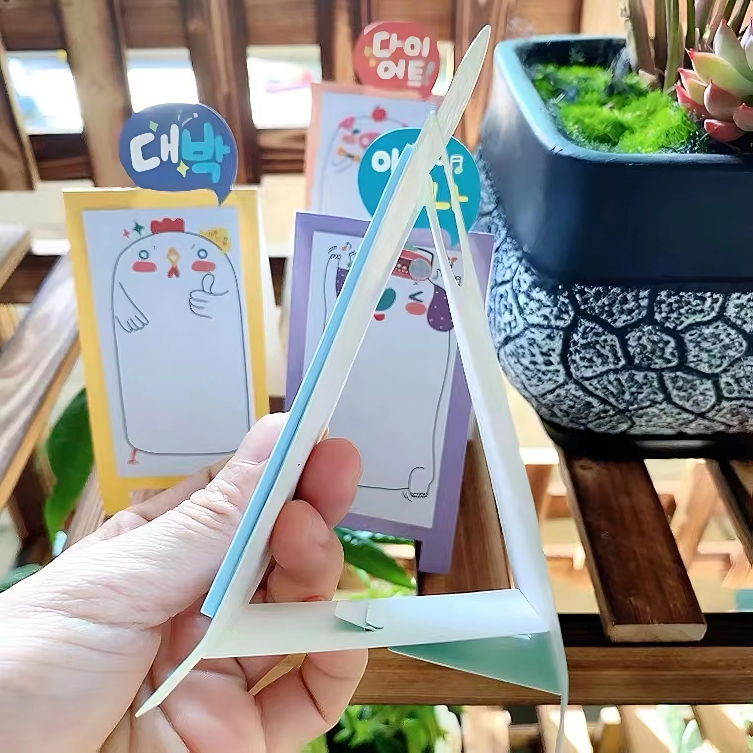 Koreaanse Creatieve Geplaatst Notities Pad Student Bericht Note Pad