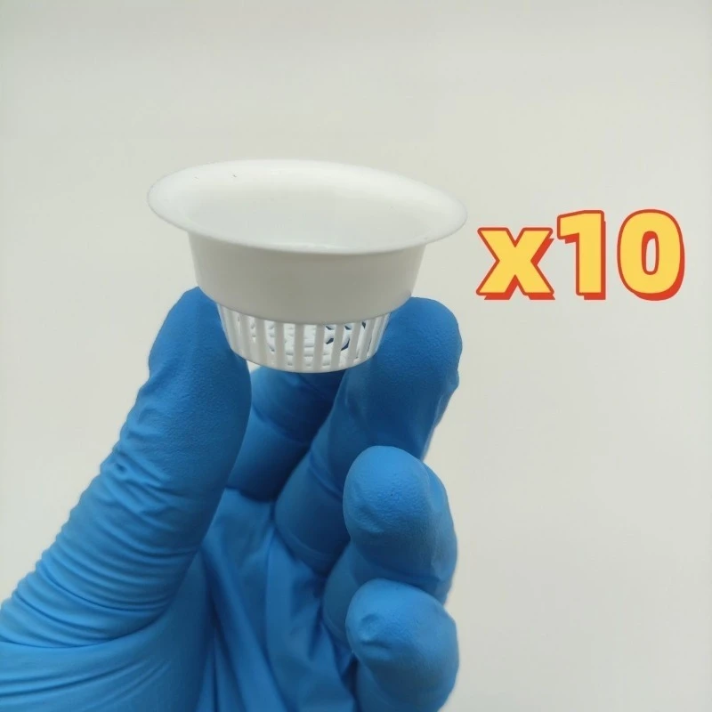 10Pcs Lab Spittoon Filter, Plastic Lab Chair Funnel Material, Disposable Funnel Accessories s
