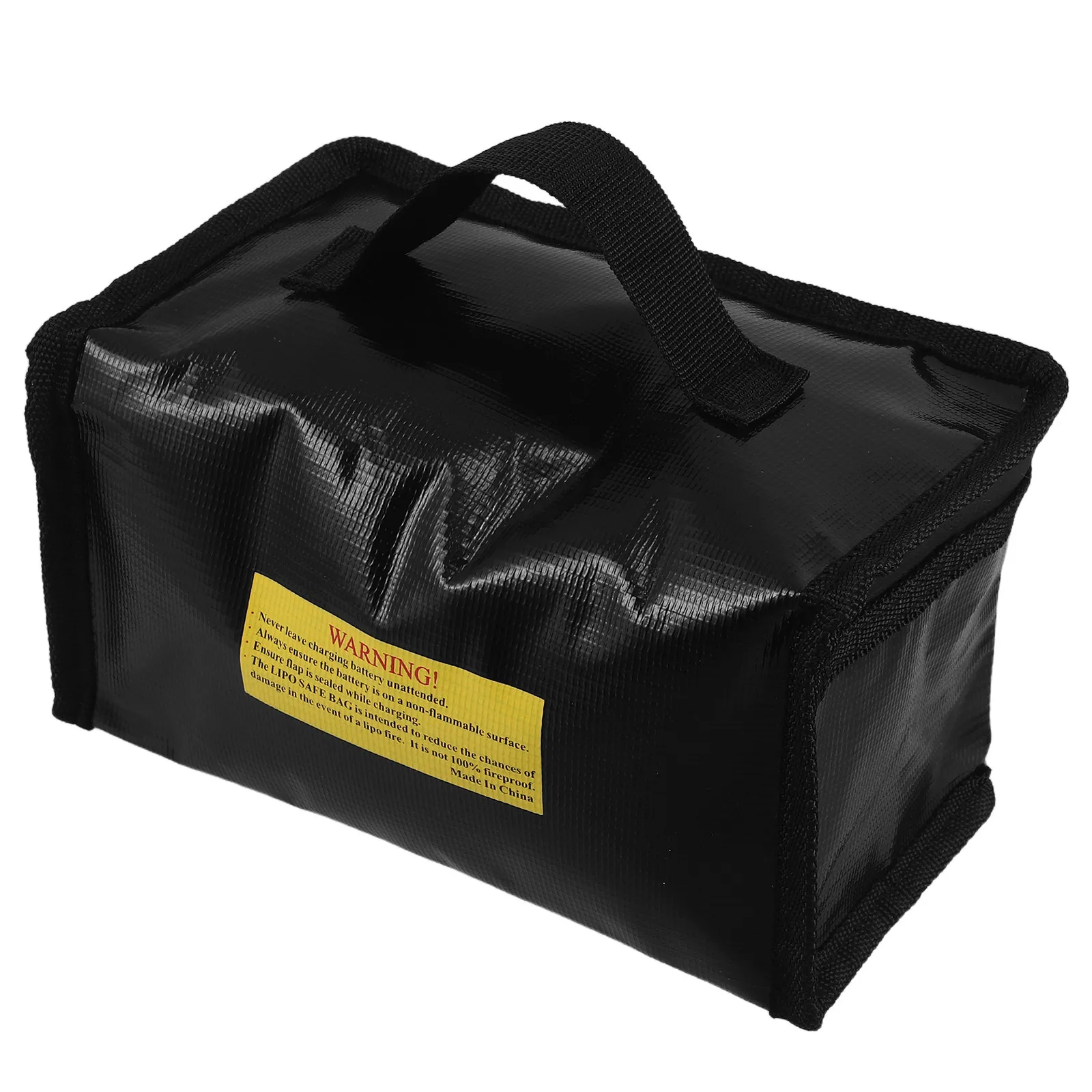 Explosionproof Fireproof Pouch Fire Retardant Safe Charging Storage Bag 7.3x4.3x3.3 Inch Lipo Battery Protector