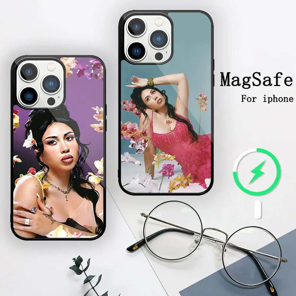 Singer Kali Uchis Orquideas Phone Case For iPhone 11 12 13 14 15 Mini Pro XS Max X S Plus XR Magnetic Attraction Shell