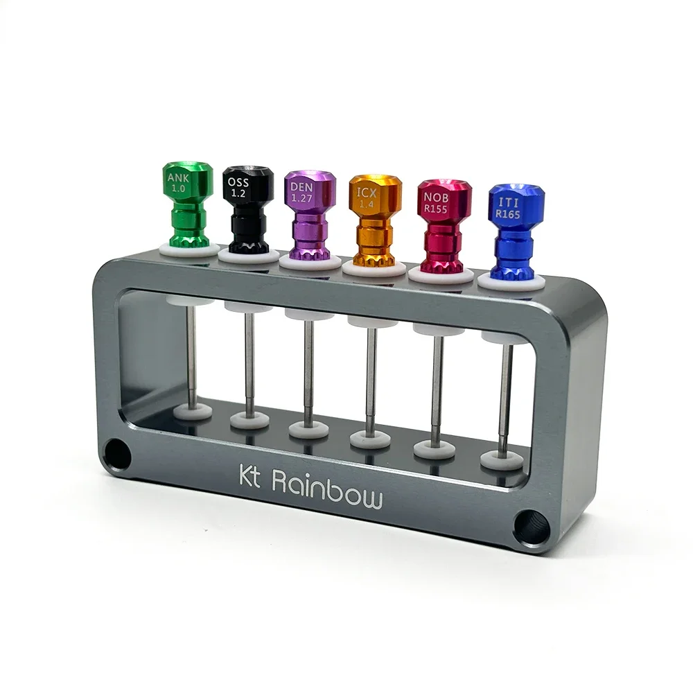 

6PCS/SET Clinic Laboratory Micro Screw Driver Technician Tool Kit Abutment Implant Tools Micro Screwdriver Set