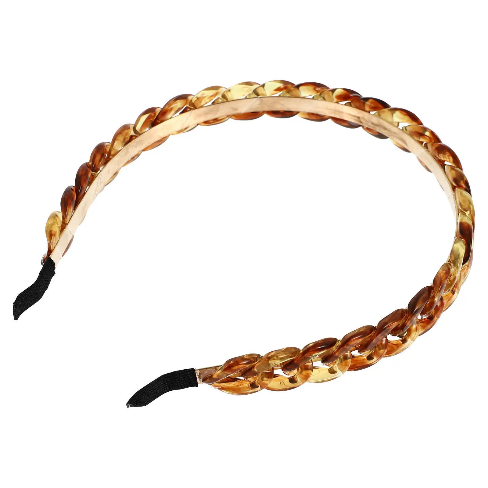 1Pcs Retro Hair Hoop Vintage Chain Modeling Headband for Women Girls Elegant Hair Accessory for Wedding Party Prom Daily Wear