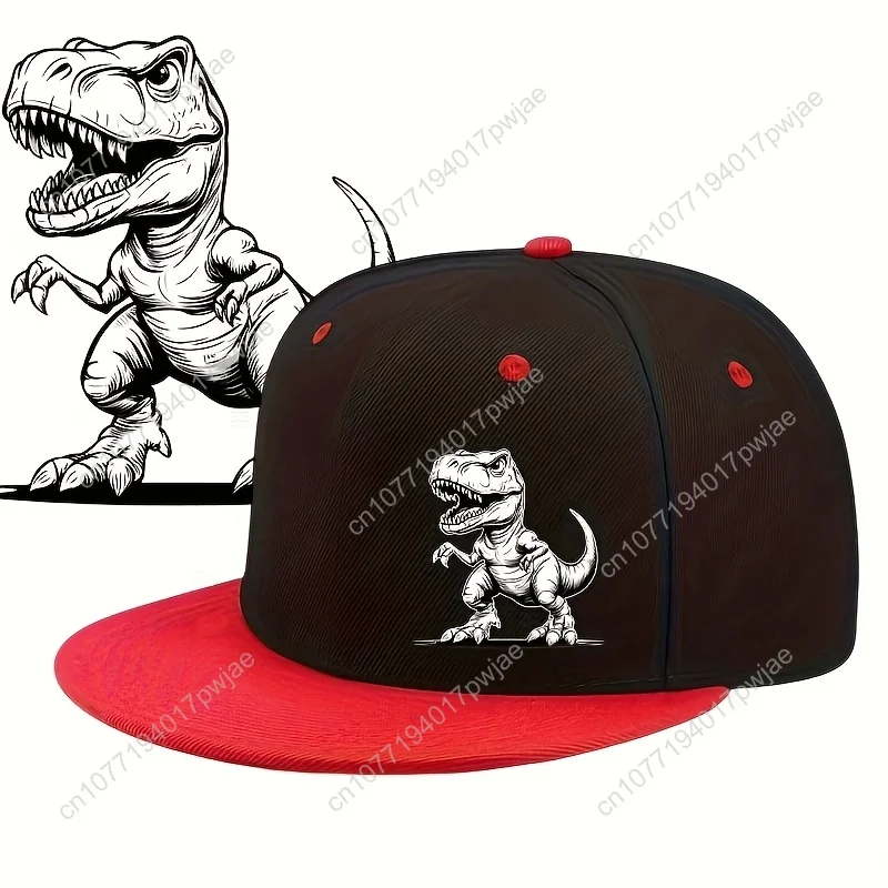 [Urban Duckbill Hat] Spring Summer 2D Flat Duckbill Hat | Urban Fashion Neutral Dinosaur Themed Design Daily Casual Street Hip-H