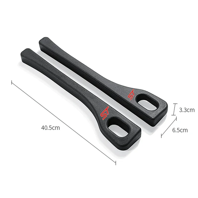 1/2pcs Car Seat Gap Filler Universal PU Leak-proof Filling Strip Anti-Drop For Ford ST Line FOCUS 2 3 Mondeo Fiesta MK2 MK3 MK4