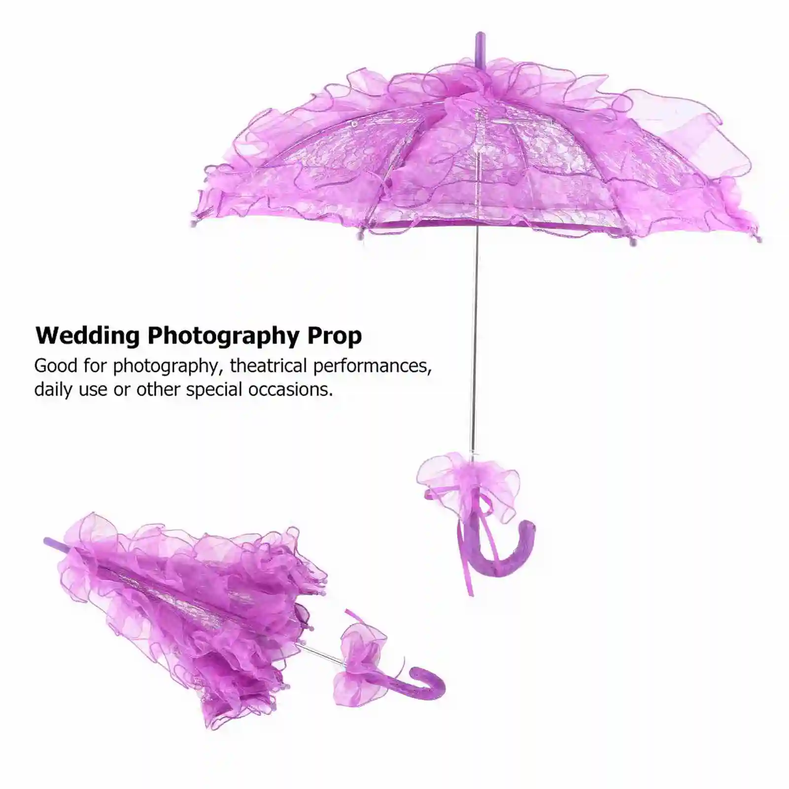 Bridal Lace Cotton Umbrella for Wedding Parties Dancing Photography Prop Bridal Umbrella Props Umbrella Wedding Photography Prop