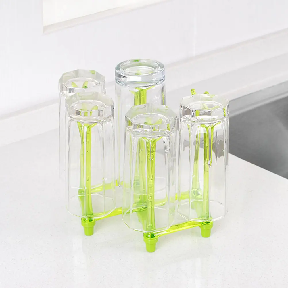 

Набор из 2 складных сушилок для детских бутылочек, подставка для сушки, большой вместительный держатель для чашек, кухонный органайзер, стеллаж для хранения, без BPA