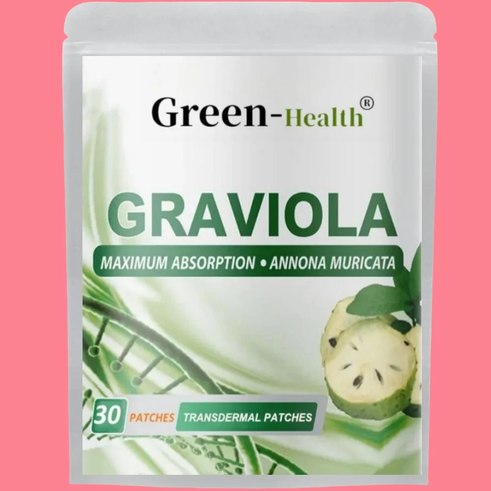 Graviola Transdermal Patches Immune System Booster - 30 Patches One Month Supply