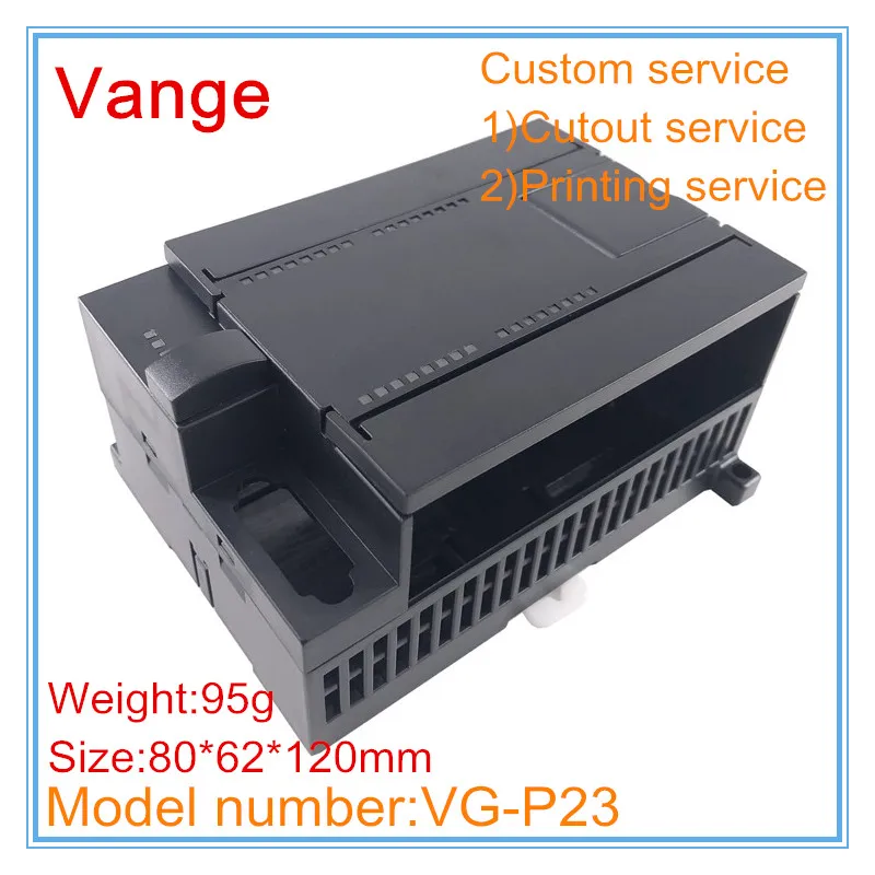 Vange PLC PCB housing 80*62*120mm ABS plastic enclosure diy