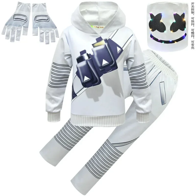 Urso casa quente rock música dj traje rosto sorridente dj festa cosplay trajes máscara fantasia mascote anime halloween costum2025 ppt01..