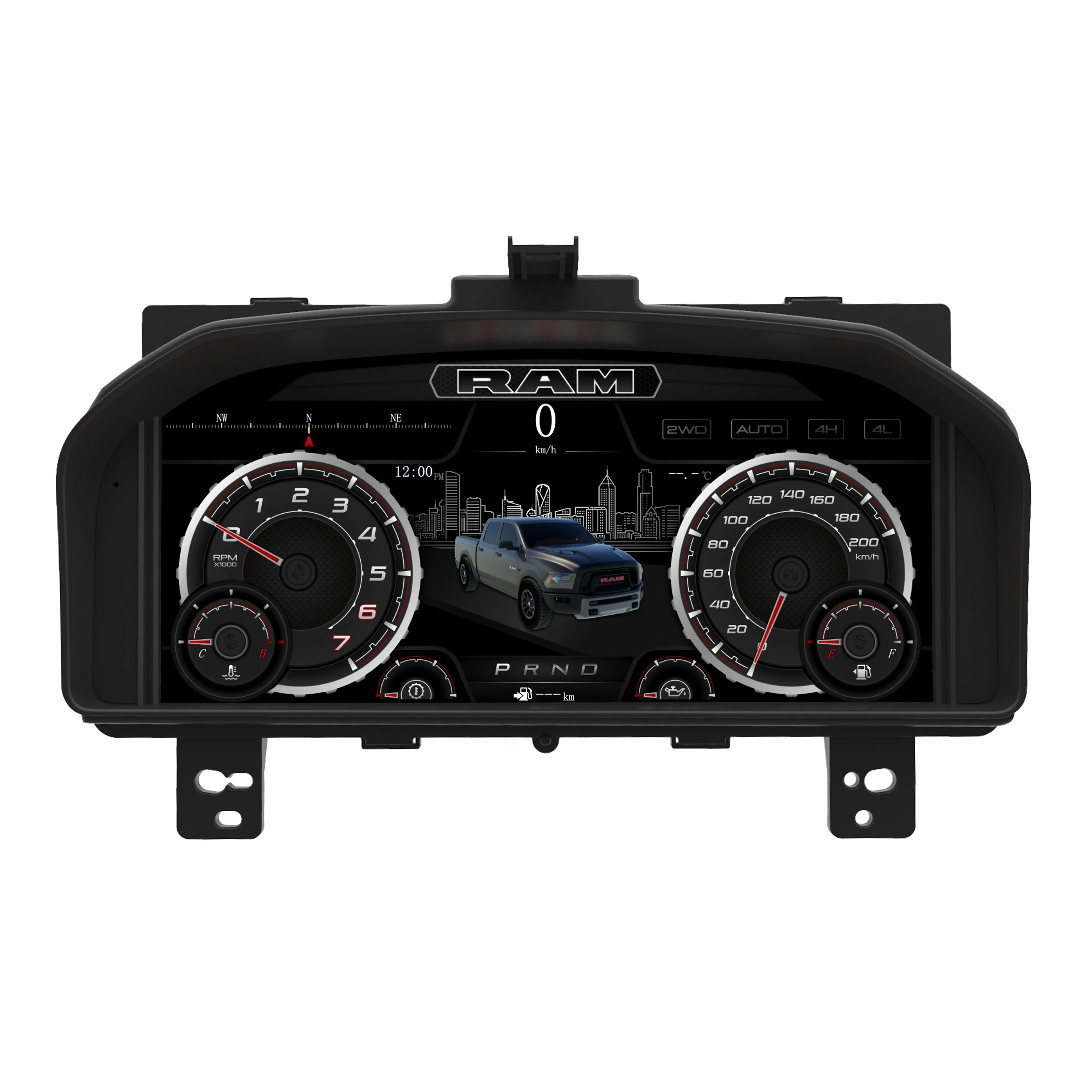 

13.1inch LCD Digital Cluster Car Speed Meter for RAM 1500 2008-2018 LCD Display Digital Dash LHD&RHD