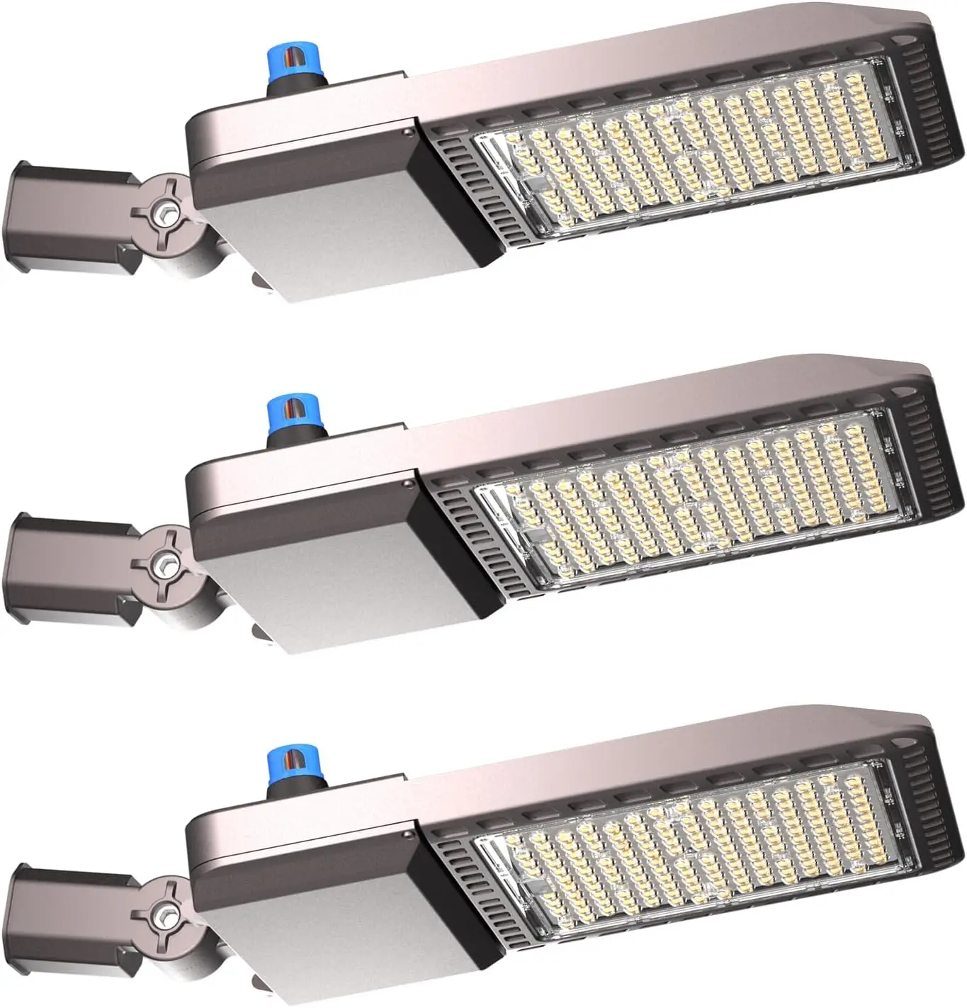 

Светодиодные светильники для парковок 400 Вт, 60000 лм, дневной свет, умный фотоэлемент, водонепроницаемость IP65, сертификация ETL, гарантия 7 лет - комплект из 3 штук