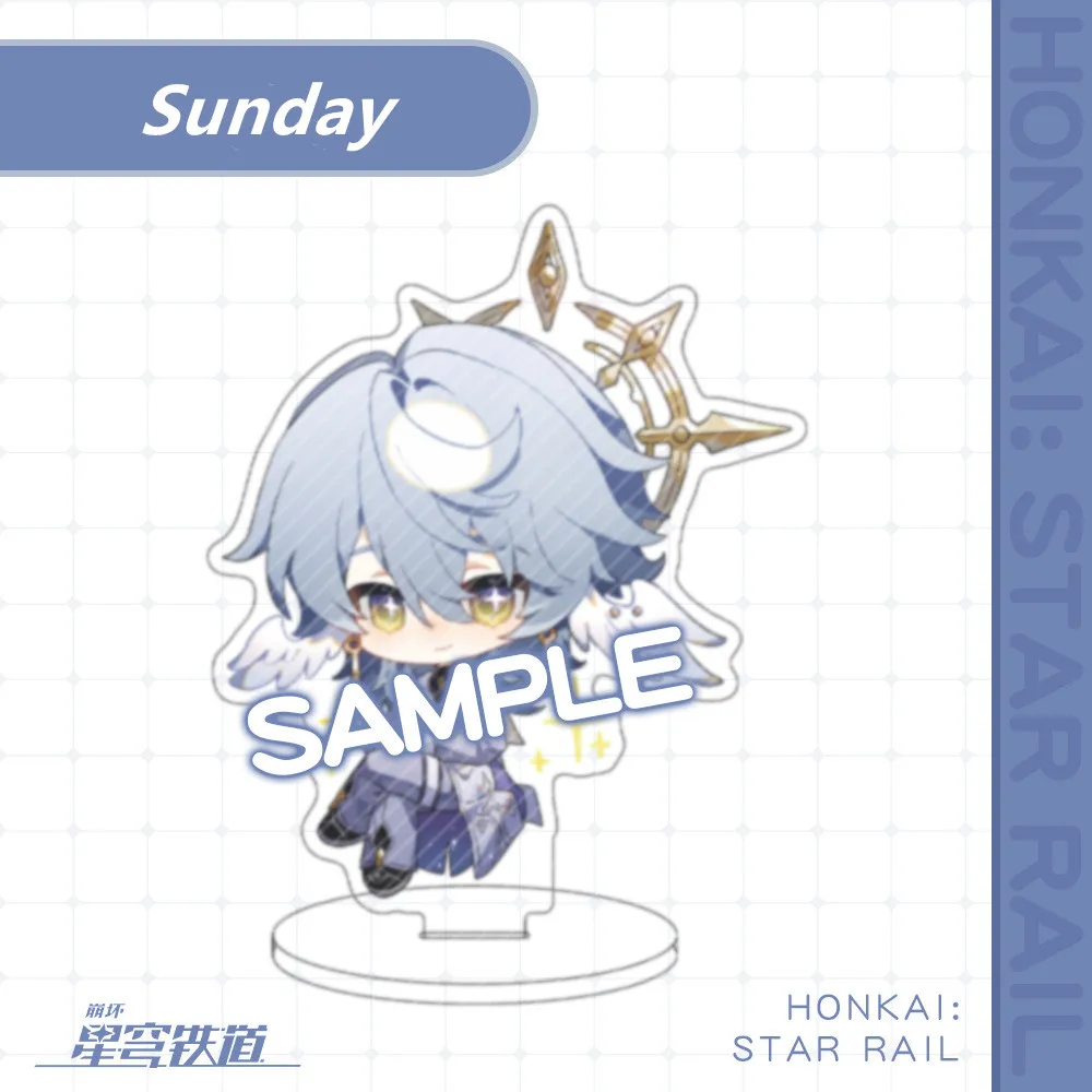 New Honkai: Star Rail Aventurin Sunday Glühwürmchen Robin Acryl Stand niedlichen Cartoon Anime Charakter Stand Spiel Cosplay Prop Geschenk