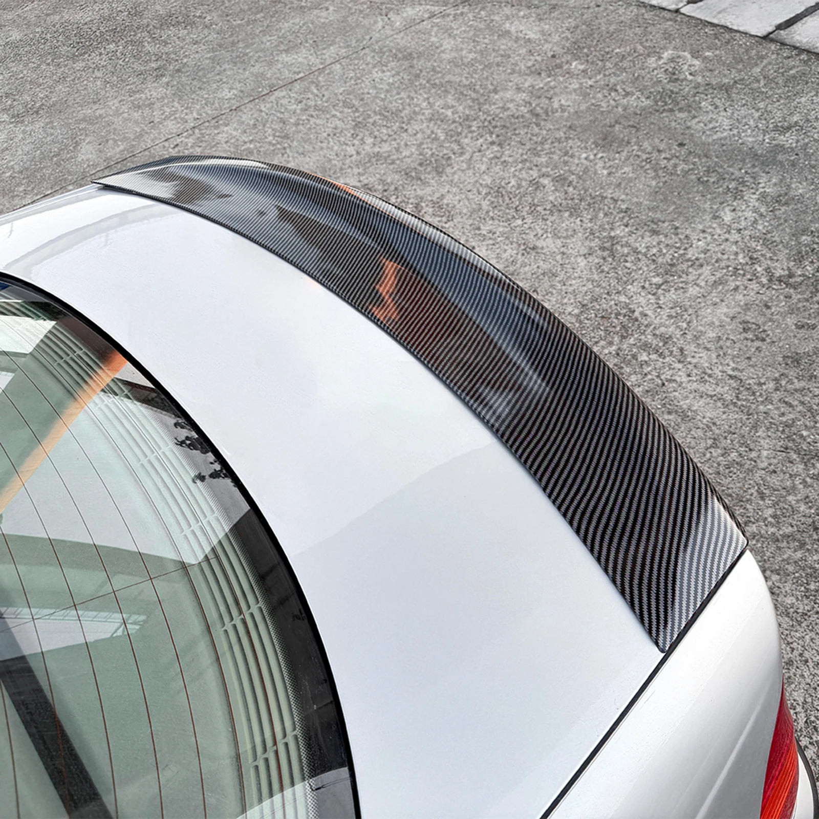 

Car Rear Spoiler Lip Top Tail Wing Tail Splitter Lid For BMW 3 Series E46 4 Door M3 1998 1999 2000 2001 2002 2003 2004