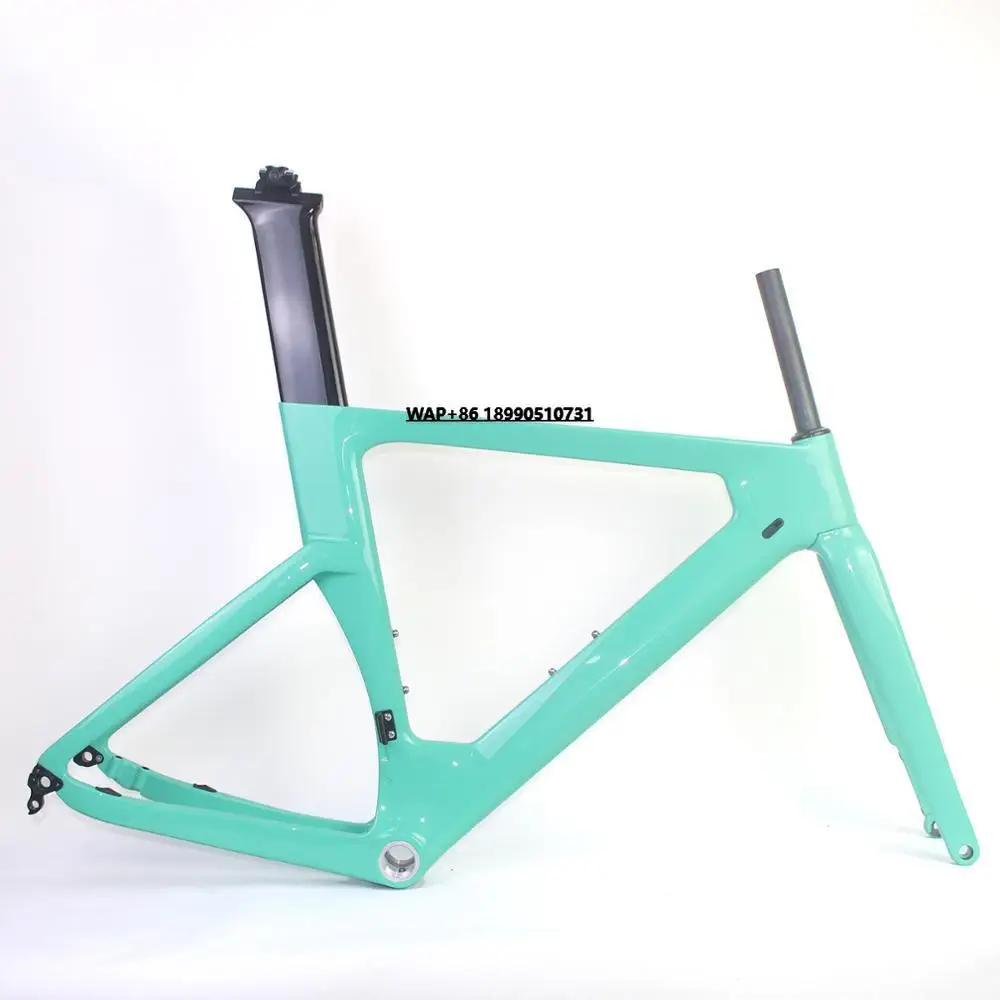 

New Carbon Disc Brakes Road Bike Frame Di2 Carbon Fibre Road BSA Frame Suitable Max 700C*28C Carbon Disc Racing Road Bike Frame