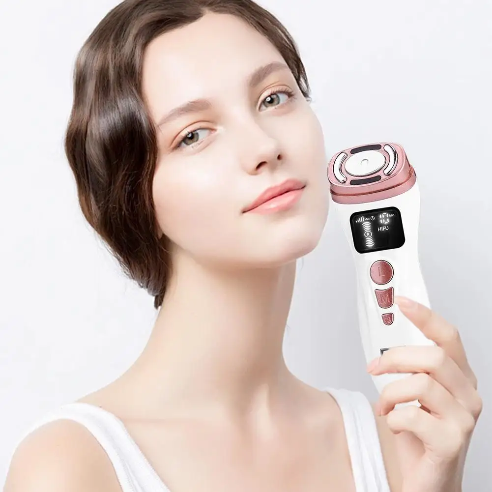 

Us Standard Mini Handheld Ultrasound Beauty Device And Facial 2025 Newest Massager Firming Skin Microcurrent Lifting ﻿ M4N7