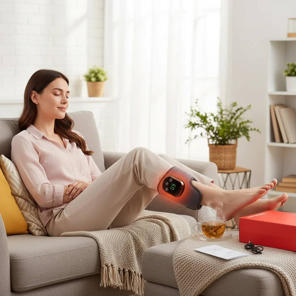 

Массажер для лодыжки с подогревом, горячие компресы, вибрационный массаж, дышащий материал, согревающая обертка для холодных ног, USB-защита суставов лодыжки ног