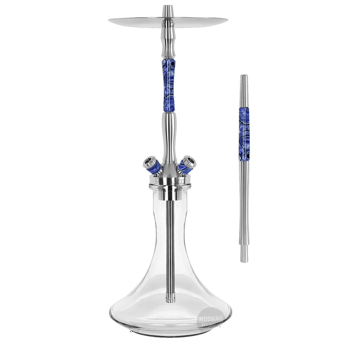 

Кальянный набор Union Fibonacci из нержавеющей стали 304 со стеклянной колбой, однотрубный