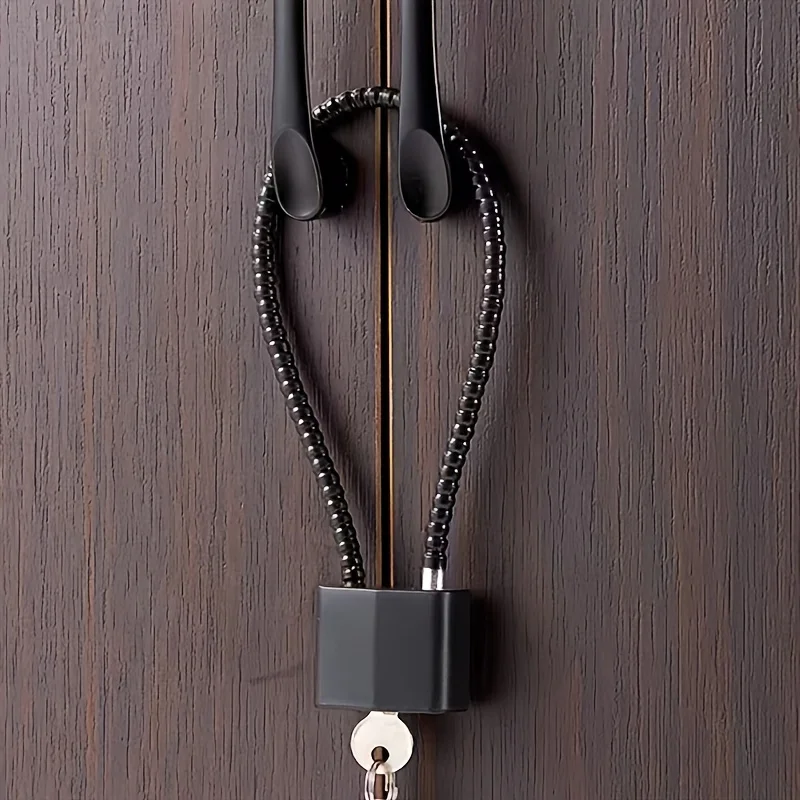 Weatherproof Outdoor Lock for Gym Lockers and Storage Units Heavy Duty Padlock with Keys Secure Cabinet Lock for Dormitory