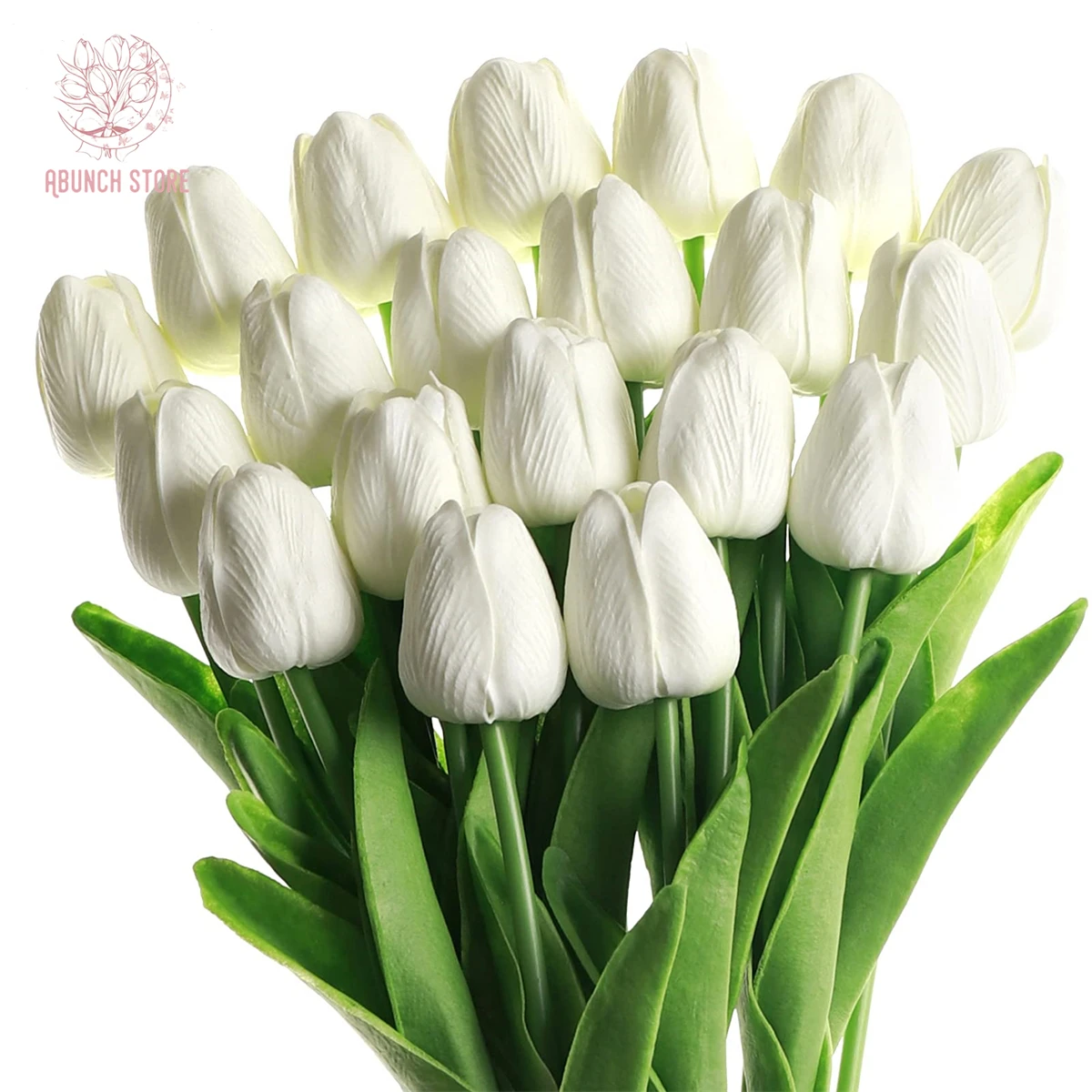 

15Pcs Fake Tulips Artificial Flowers Real Touch Silk Flower for Home Office Decor Floral Arrangements Wedding Bouquet Decoration