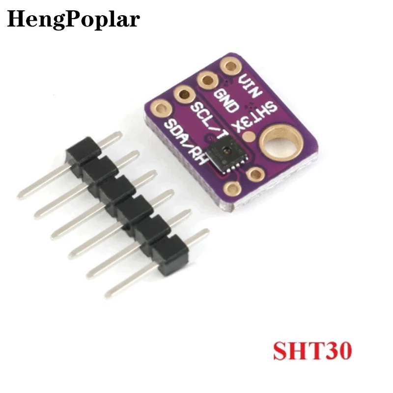 SHT30 SHT31 Temperature and Humidity Sensor Module Microcontroller Digital Output IIC I2C GY-SHT30-D GY-SHT31-D For Arduino