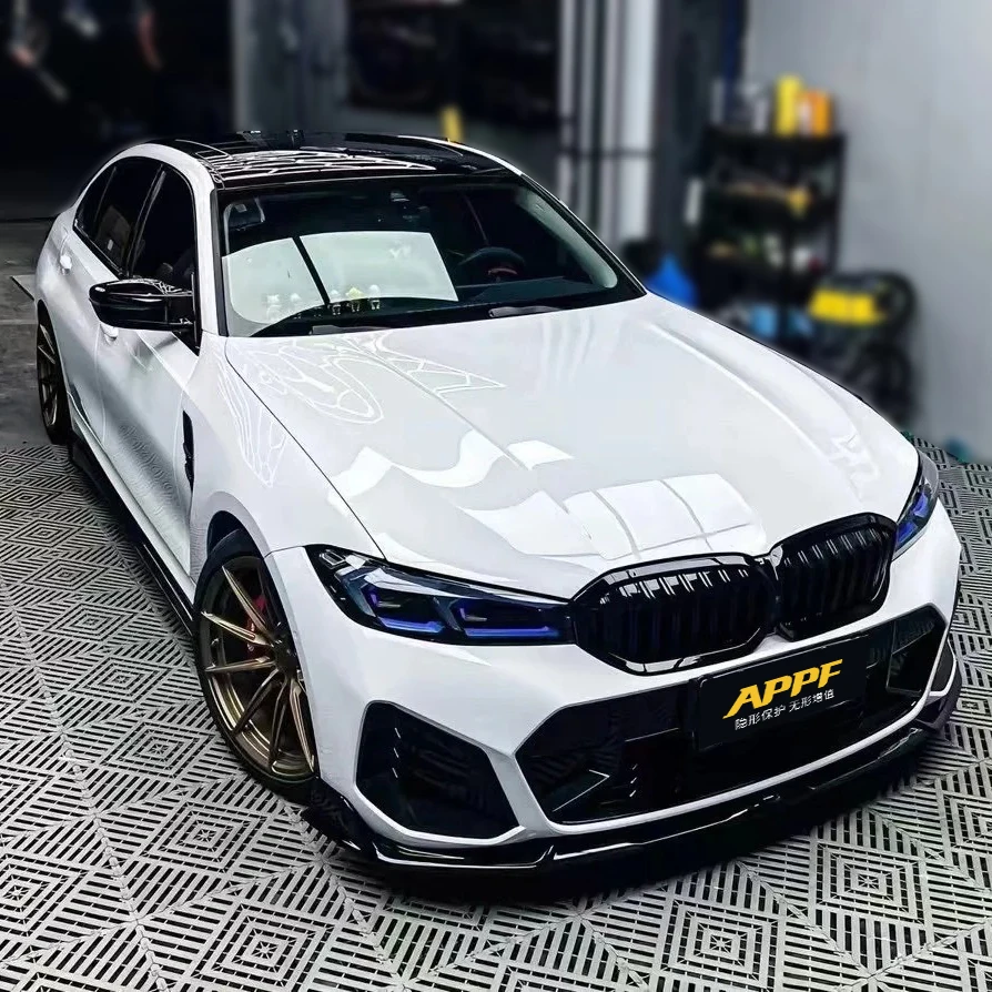 Premium Car Wraps Viny TPU metallic snow-white  Car Wrap Paper Paint Protect Film Color Change Film Color Vinyl