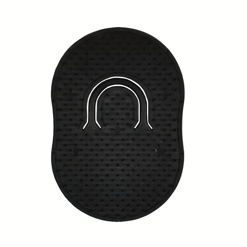2pcs Multifunctional Pocket Hair Brush Small Light Palm Grip Comb Massage Brush Comb For Man Portable For Home Travel view 4
