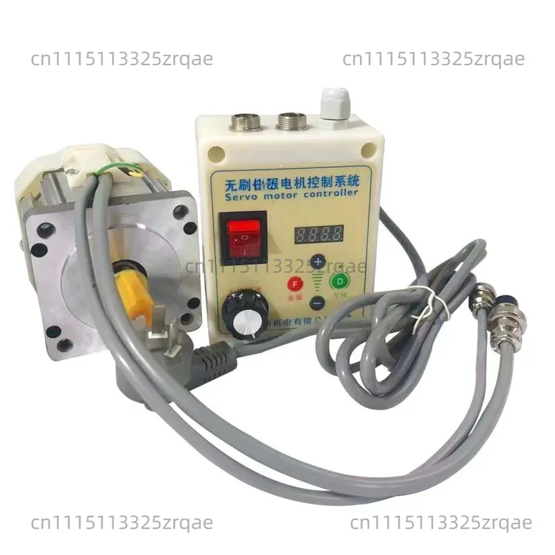 Brushless Servo Motor Control Set 550W/750W 220V/110V Knob Speed Adjustment Belt Sander Woodworking Machinery Lathe
