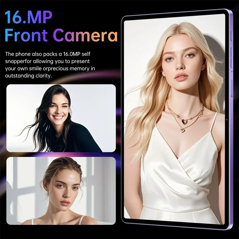 CHOTOG Pad 8s Pro Tablet Android Tablets 5G 10000mah 22GB+2TB Global Version Tablet PC 10.1 Inch GPS Face Recognition 5G Dual SIM WiFi Bluetooth for Kids Tabs