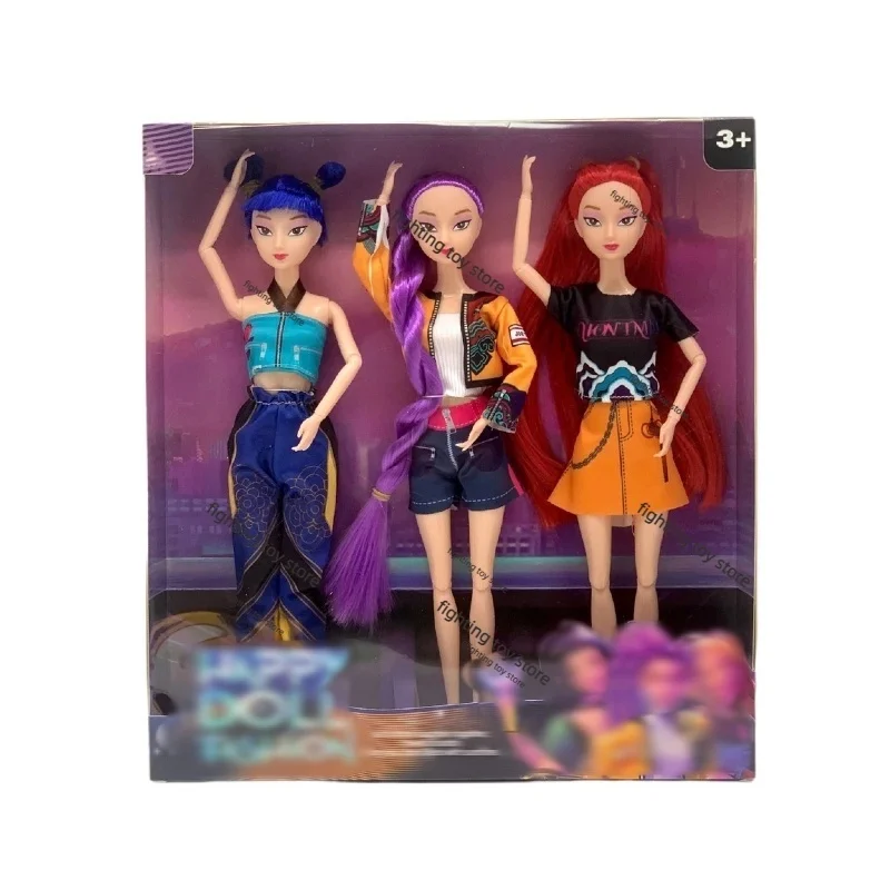 جديد 11in Kpop شيطان الصيادين عمل الشكل جديد K-POP شيطان القاتل دمية من الفينيل Lumimila زوي سطح المكتب زخرفة لعبة للطفل الهدايا #6