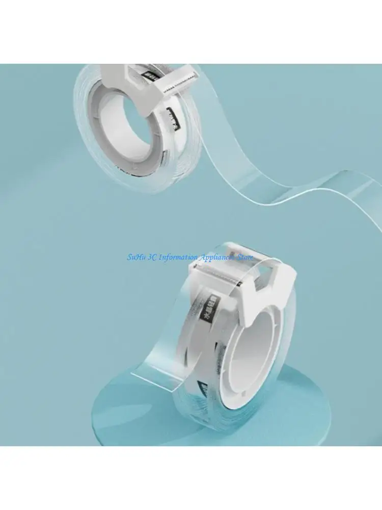 

2Rolls Clear Tape with Tape Cutter for Packaging 20Yard Each Multipurpose Tape