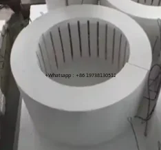 

Customized 800℃ resistance wire ceramic fiber heating furnace Inner diameter 180mm, height 400mm,380V three-phase power