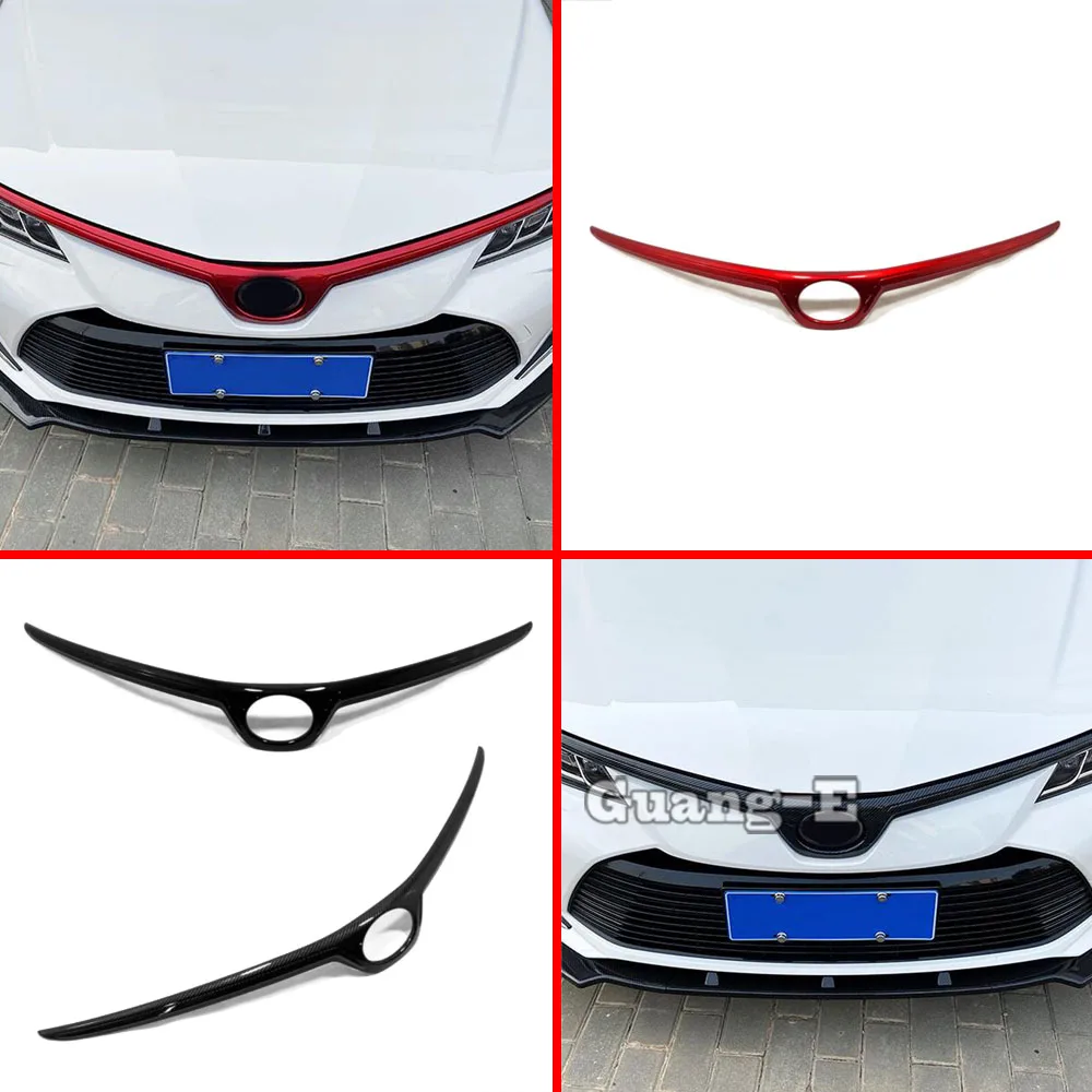 For Toyota Corolla Altis 2019 2020 2021 2022 Front Grill Center Grille Cover Trim Car Styling Accessories Exterior Decoration