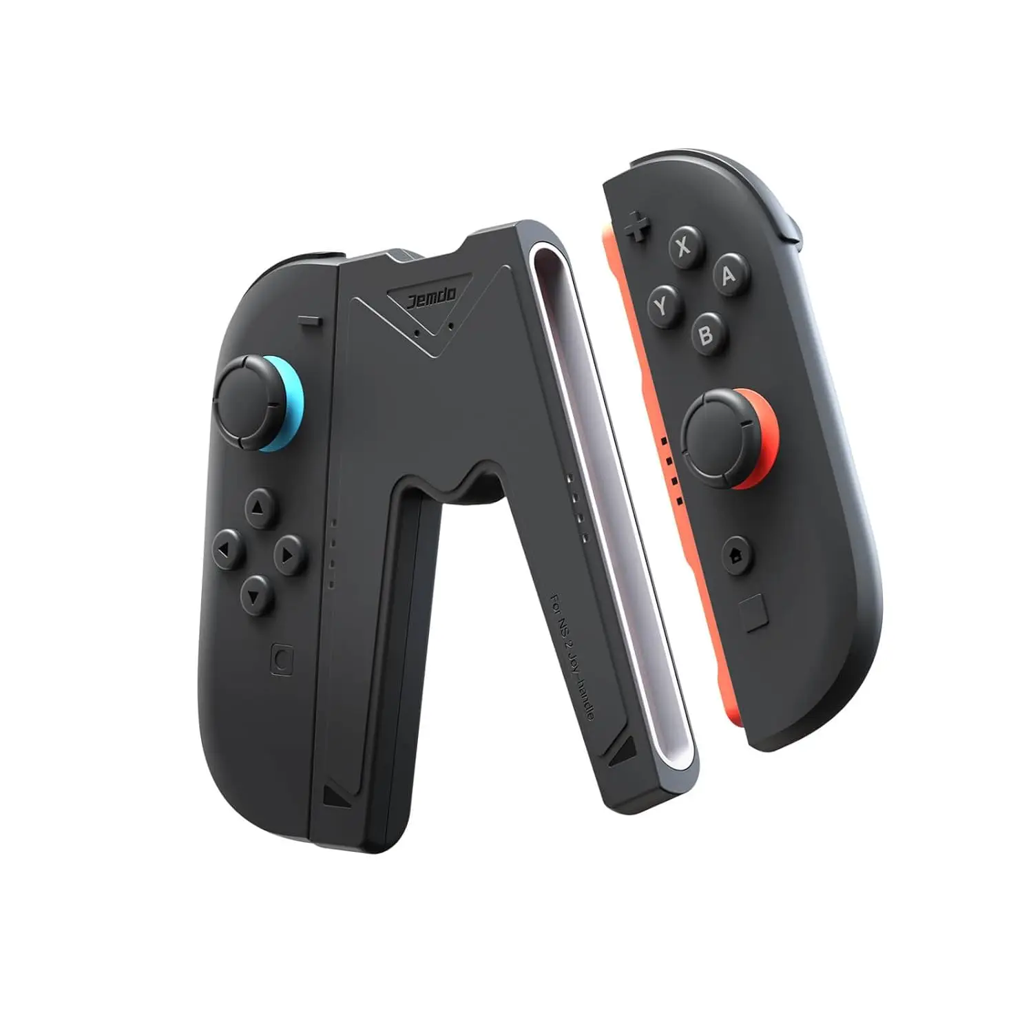 

Magnetic Joycon Charger Grip Compatible with Nintendo Switch 2 Only – LED Charging Grip for Nintendo Switch 2(2025) Joycon
