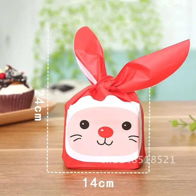 10 Cute Bunny Duck Packaging PCS Cookie Rabbit Long Ear For Sweets Party Goodie Packing Wedding Cake Bags Gift Bag Present