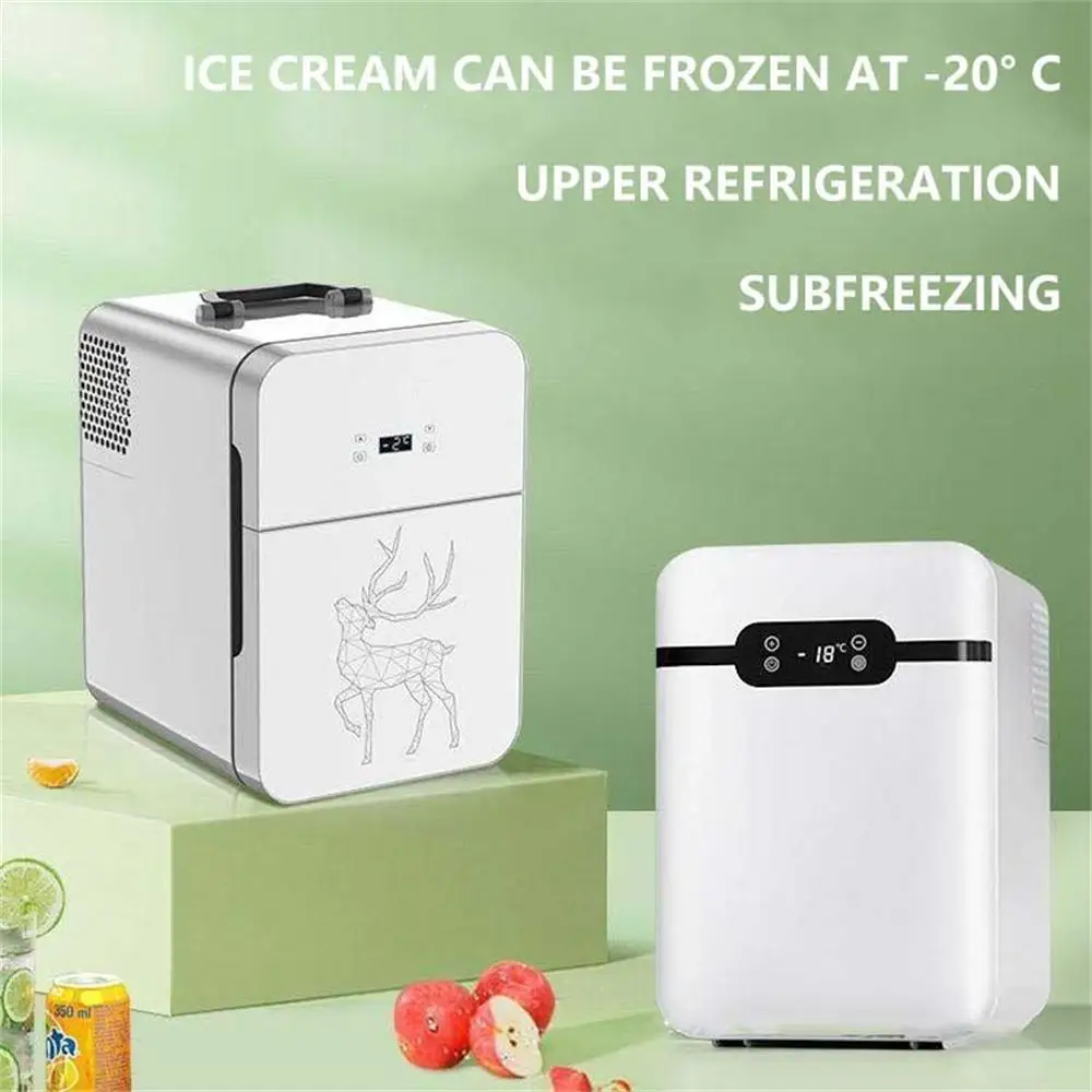 26L Multifunctional Refrigerator Small Frigo Portatile Household Dormitory Refrigerated Frozen Fresh Mini Geladeira